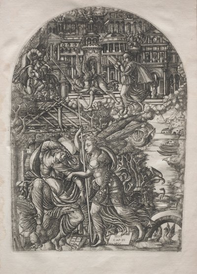 The Apocalypse: The Angel Shows St. John the New Jerusalem, 1546-1556 by Jean Duvet