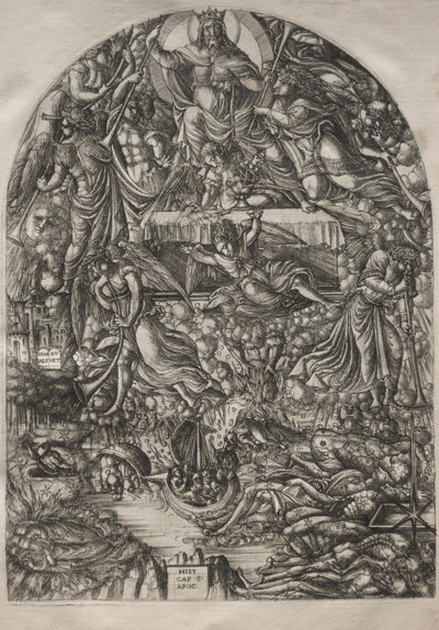 The Apocalypse: The Opening of the Seventh Seal by Jean Duvet