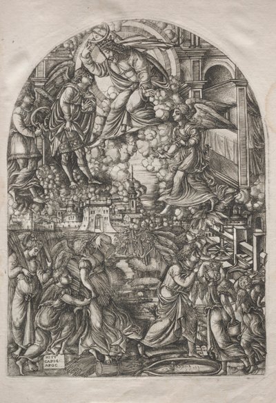 The Apocalypse: The Winepress of the Wrath of God by Jean Duvet
