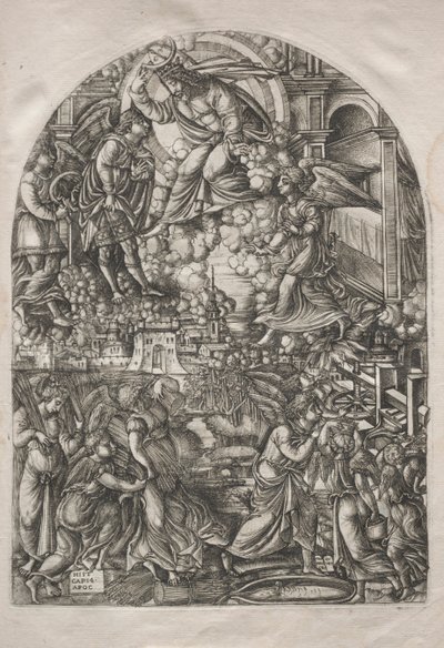 The Apocalypse: The Winepress of the Wrath of God by Jean Duvet