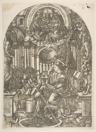 The Revelation of Saint John the Evangelist, from the Apocalypse by Jean Duvet