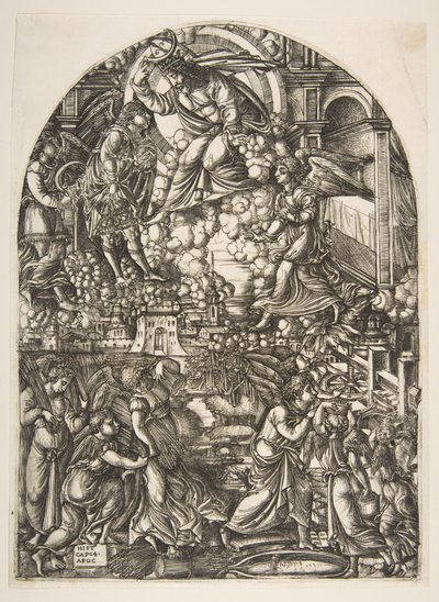 The Winepress of the Wrath of God by Jean Duvet
