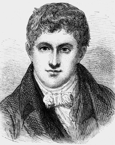 Humphry Davy, English Physicist and Chemist by Jean Edouard Dargent