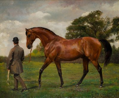 Retreat: Winner of the Doncaster Cup by Jean Edouard Lacretelle