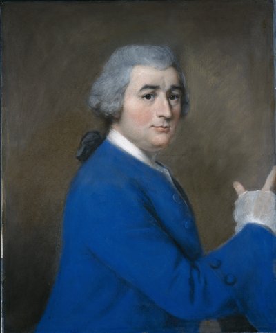 David Garrick, in high overcoat by Jean Étienne Liotard