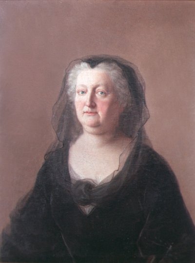 Elizabeth Christine of Braunschweig-Wolfenbuettel Empress of Germany (1691-1750) wife of Holy Roman Emperor Charles VI (1685-1740) by Jean Étienne Liotard