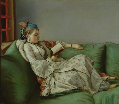 Maria Adelaide of France in Turkish Costume, 1753 by Jean Étienne Liotard