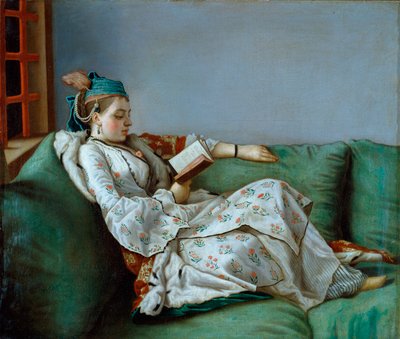 Maria Adelaide of France in Turkish Costume, 1753 by Jean Étienne Liotard