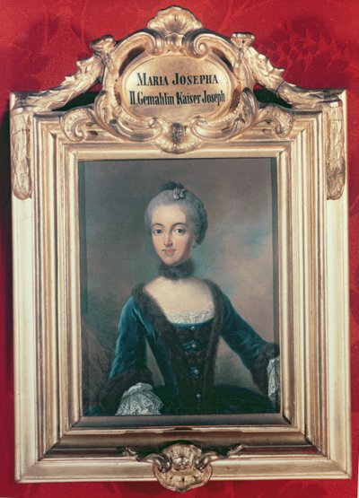 Maria Josepha of Bavaria second wife of Joseph II Holy Roman Emperor by Jean Étienne Liotard