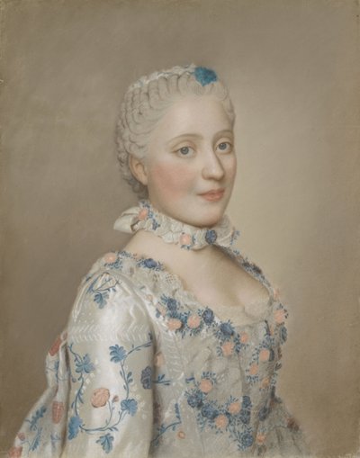 Maria Josepha of Saxony, Dauphine of France by Jean Étienne Liotard