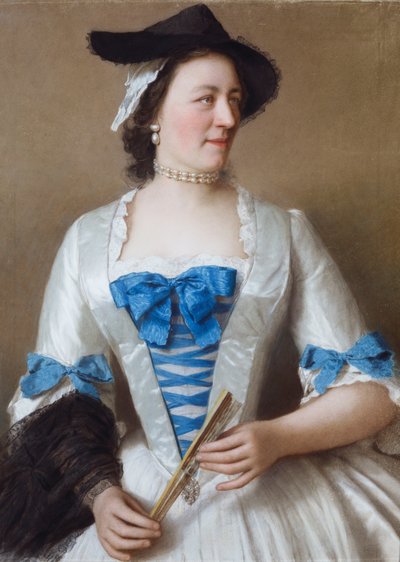 Portrait of Lady Tyrell by Jean Étienne Liotard