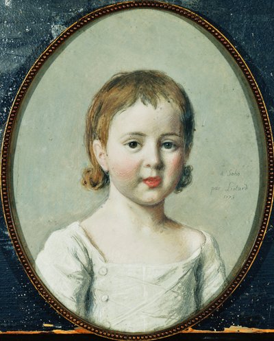 Portrait of Matthew Robinson Boulton, Bust Length Aged 3 by Jean Étienne Liotard
