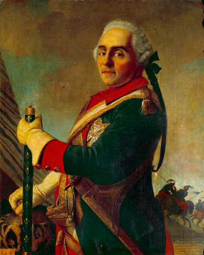Portrait of Maurice Count of Saxony, Marshal of France by Jean Étienne Liotard