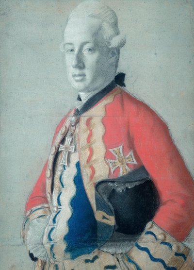 Portrait of Archduke Maximilian Franz of Austria (1756-1801), Later Archbishop and Elector of Cologne and Prince-Bishop of Münster by Jean Étienne Liotard