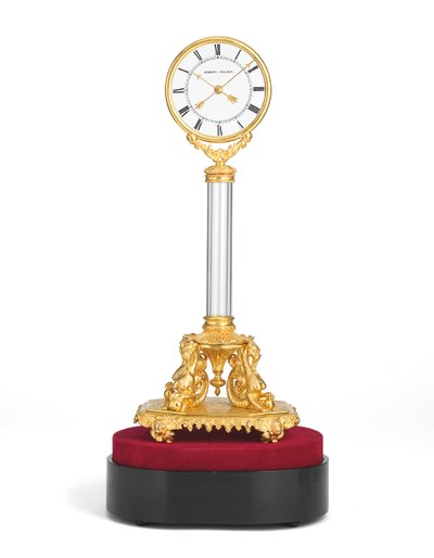 Napoleon III Striking Mystery Clock by Jean Eugene Robert