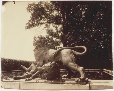 Versailles, Fountain of Diana (detail) by Jean Eugène Auguste Atget