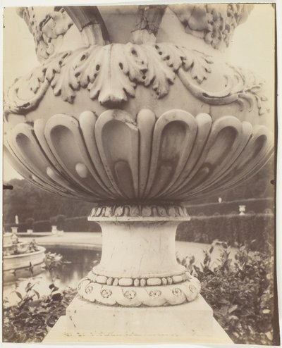 Versailles, Vase by Jean Eugène Auguste Atget
