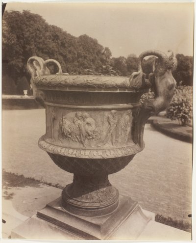 Versailles, Vase by Ballin by Jean Eugène Auguste Atget