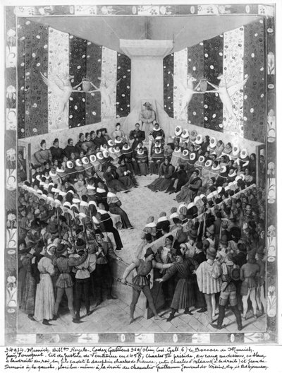 The Court of Justice: Charles VII of Vendome against Jean, Duc d