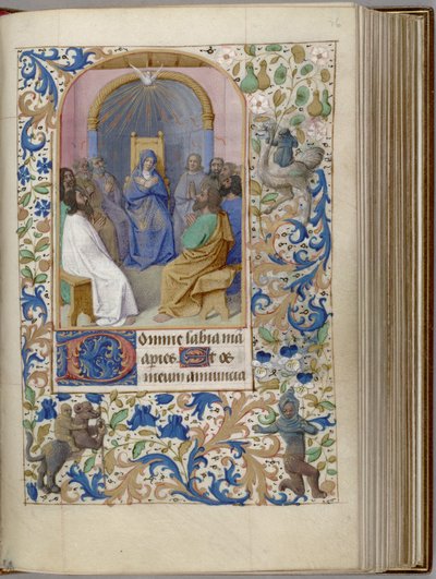 Pentecost Book of Hours by Jean Fouquet