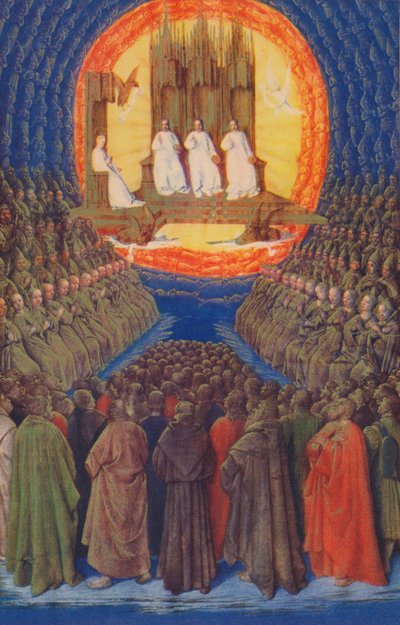 The Trinity In its Glory by Jean Fouquet