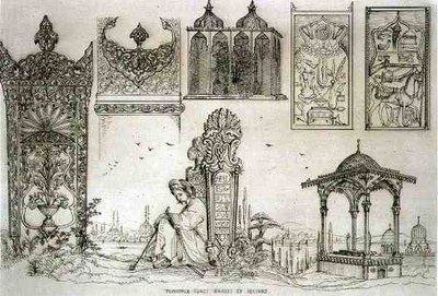 Examples of Turkish, Arabic and Persian Tombs, from 