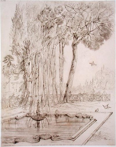 Ornamental Fountain in Serai Garden, Constantinople, from 