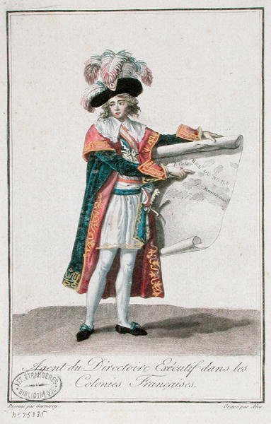French Colonial Agent during the period of the Directoire by Jean Francois (after) Garneray