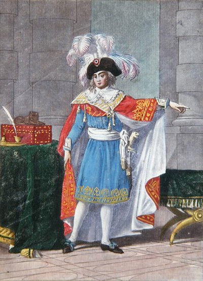 One of the Five Members of the Executive Directory of the Directoire Period (1795-99) in Formal Costume by Jean Francois (after) Garneray