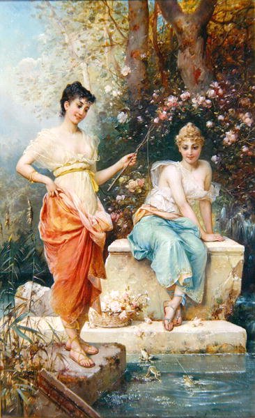 Frogs by Jean Francois Armand Felix Bernard