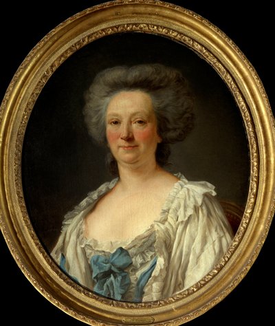 Portrait of Madame Geoffrin by Jean Francois Colson