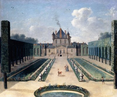 Views of the Chateau de Mousseaux and Its Gardens by Jean Francois Hue