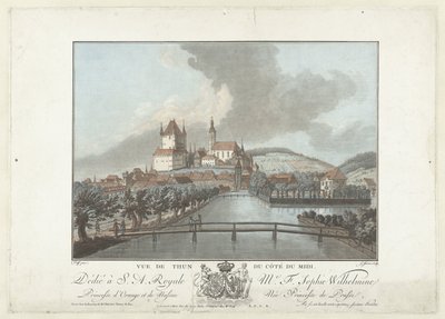View of Thun by Jean Francois Janinet