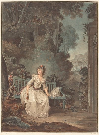 Nina, or The Woman Maddened by Love by Jean Francois Janinet