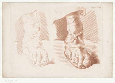 Two Feet in Sandals by Jean Francois Janinet