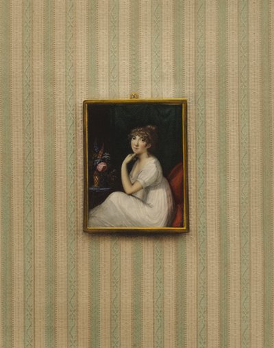 Portrait of Queen Caroline, Wife of King George IV by Jean Francois Marie Huet Villiers