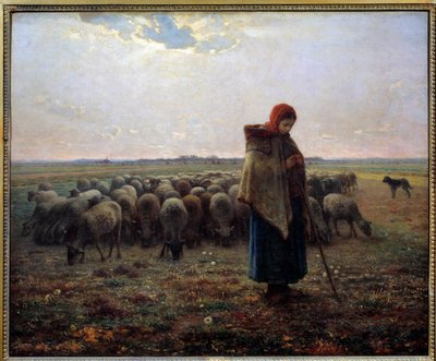 The Great Shepherd by Jean Francois Millet