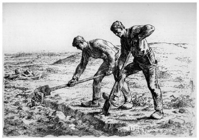 Diggers by Jean Francois Millet