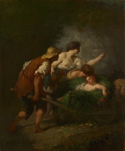 Return from the Fields by Jean Francois Millet