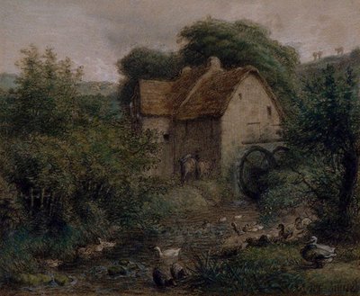 The Old Mill by Jean Francois Millet