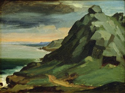 The Rock of Catel, or The Cliffs of The Hague, 1844 by Jean Francois Millet