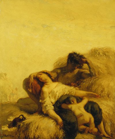 The Sleeping Reapers by Jean Francois Millet