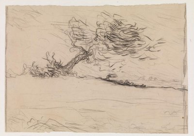 The Gust of Wind by Jean Francois Millet