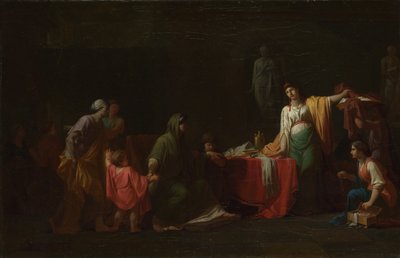 Cornelia, Mother of the Gracchi by Jean François Pierre Peyron