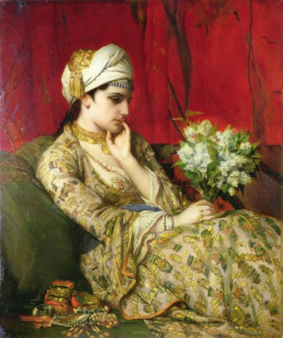 The Odalisque by Jean Francois Portaels