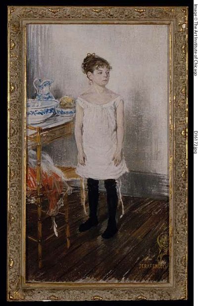Germaine at her Toilette by Jean Francois Rafaelli
