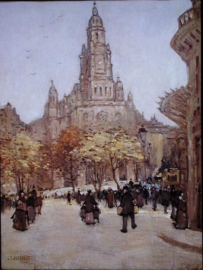 View of Paris, c.1885 by Jean Francois Raffaelli