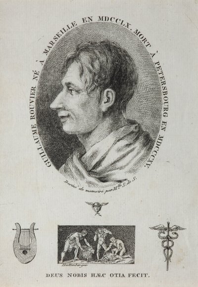 Portrait of Guillaume Rouvier by Jean Francois Xavier Hattenberger