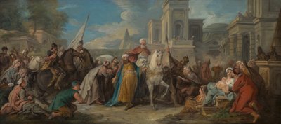 The Triumph of Mordecai by Jean François de Troy