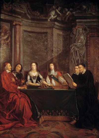 The Council of Conscience by Jean François de Troy
